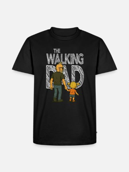 The Walking DAD - Men's Premium Organic T-Shirt - black