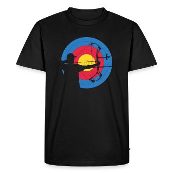 CompoundTargetArcherW-02 - T-shirt Premium bio Homme - noir - Devant - Nico (187cm)
