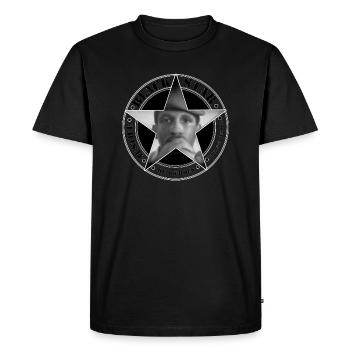 Thomas Sankara black star collection - T-shirt Premium bio Homme - noir - Devant - Nico (187cm)