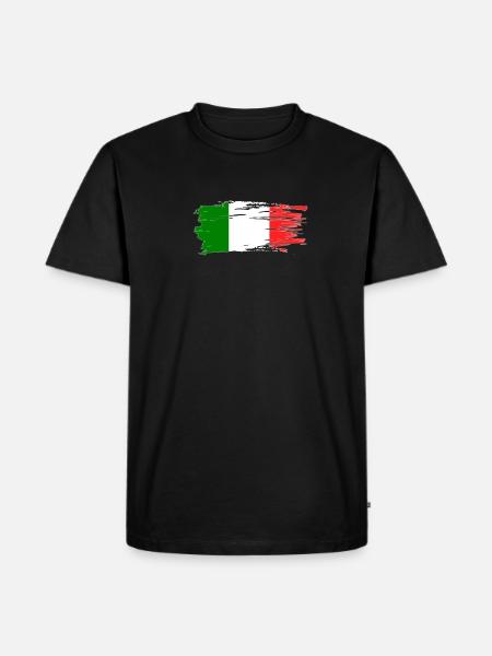 Italia - Men's Premium Organic T-Shirt - black