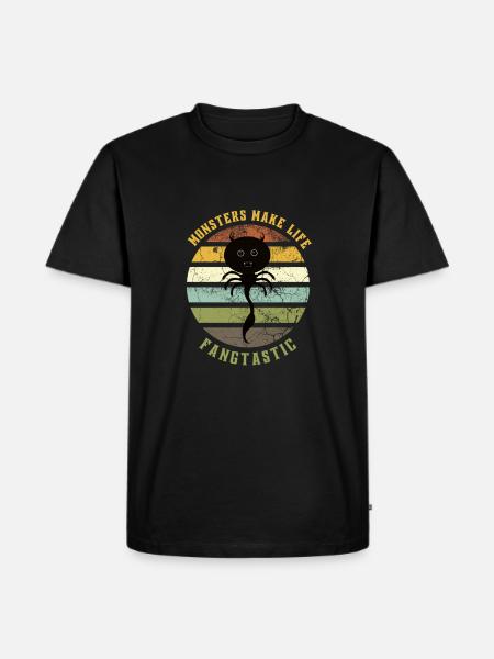 Fangtastic - Men's Premium Organic T-Shirt - black