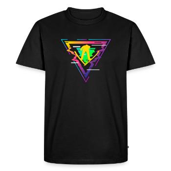Ski jumping - Men's Premium Organic T-Shirt - black - Front - Nico (187cm)