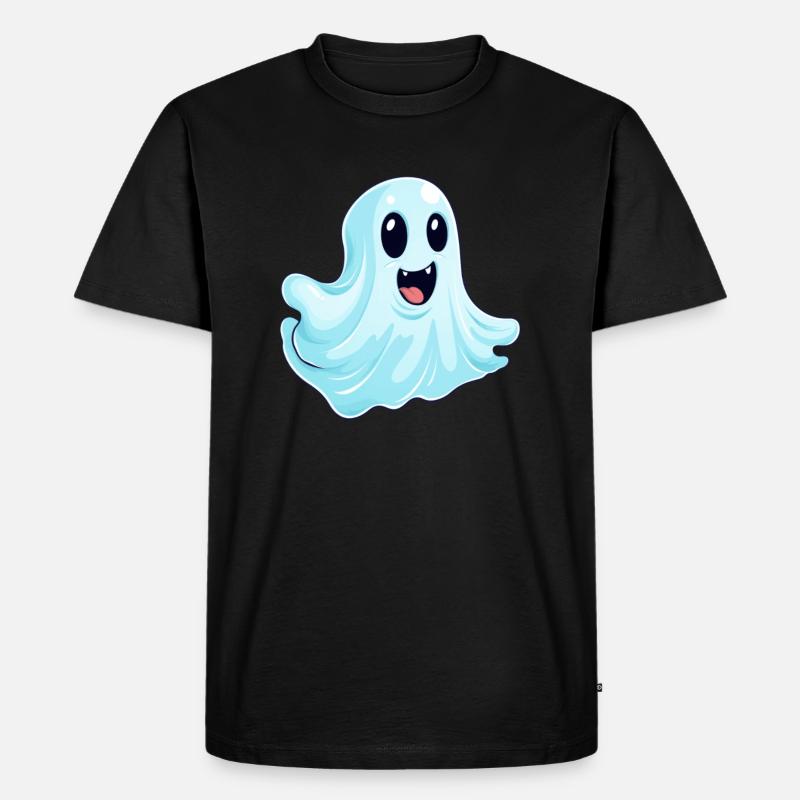 Geist - Männer Premium Bio T-Shirt - Schwarz
