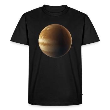 Planet Venus - Men's Premium Organic T-Shirt - black - Front - Nico (187cm)