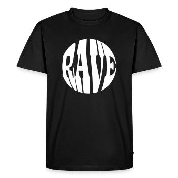 Tenue Rave Techno Festival - T-shirt Premium bio Homme - noir - Devant - Nico (187cm)