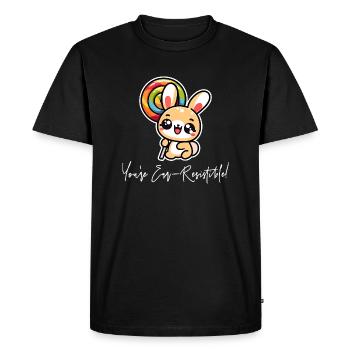 You're Ear-Resistible! - Men's Premium Organic T-Shirt - black - Front - Nico (187cm)