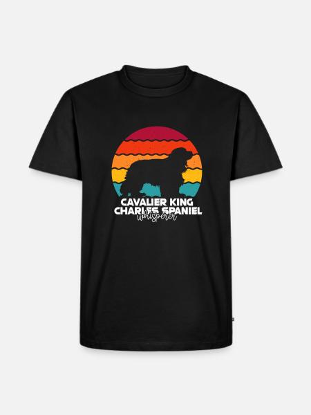 Cavalier King Charles Spaniel Geschenk - Männer Premium Bio T-Shirt - Schwarz