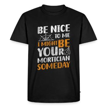 Funeral Funeral Corpse - Men's Premium Organic T-Shirt - black - Front - Nico (187cm)