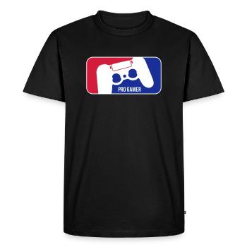 pro gamer - T-shirt Premium bio Homme - noir - Devant - Nico (187cm)