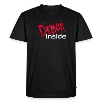 Demon Inside - T-shirt Premium bio Homme - noir - Devant - Nico (187cm)