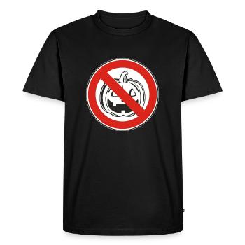 NO HALLOWEEN - T-shirt Premium bio Homme - noir - Devant - Nico (187cm)