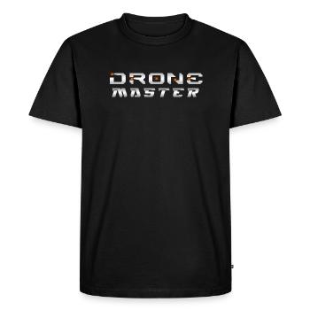 Drone Drones Drone Flight Drone Pilot - T-shirt Premium bio Homme - noir - Devant - Nico (187cm)