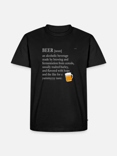 The beer - Men's Premium Organic T-Shirt - black