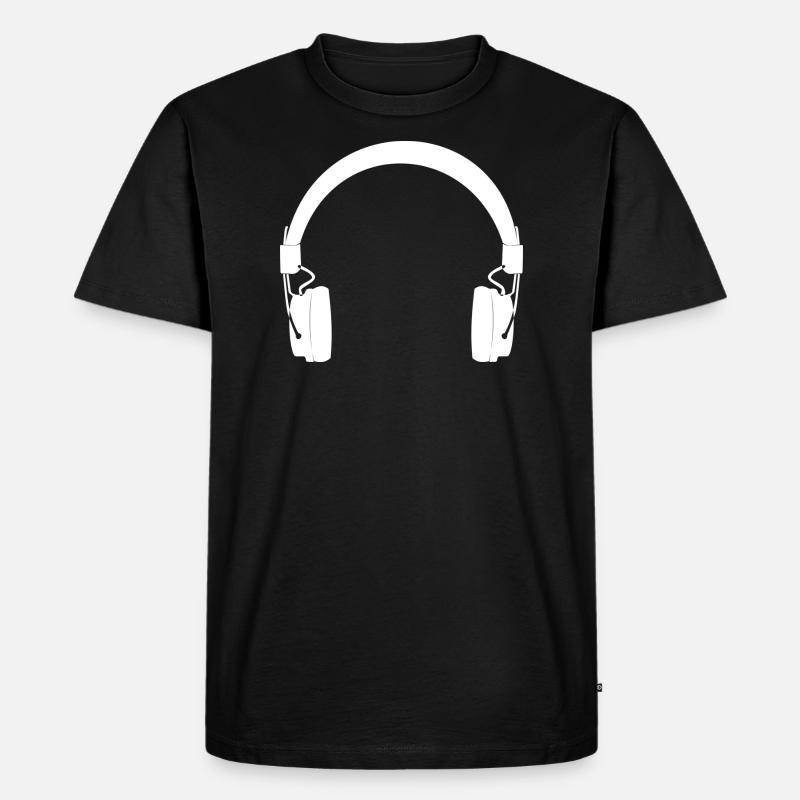 Zik 2 - Männer Premium Bio T-Shirt - Schwarz