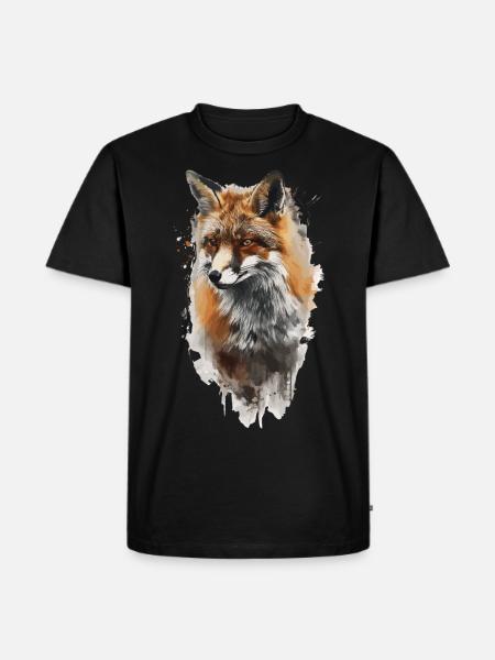 Hunting Hunter Fox Bestseller - Men's Premium Organic T-Shirt - black