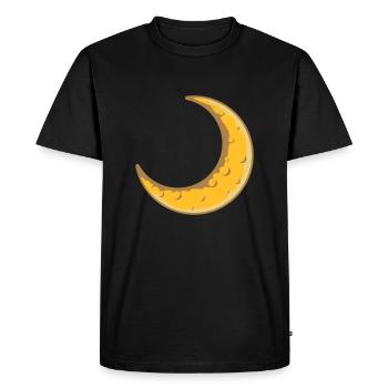Lune Design De la Lune de Faudesse - T-shirt Premium bio Homme - noir - Devant - Nico (187cm)