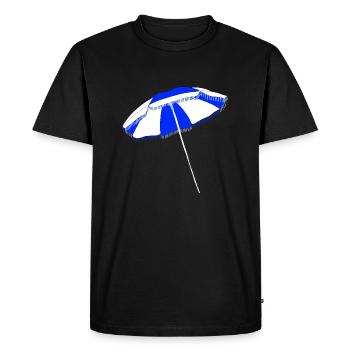 Parasol Parasol - T-shirt Premium bio Homme - noir - Devant - Nico (187cm)