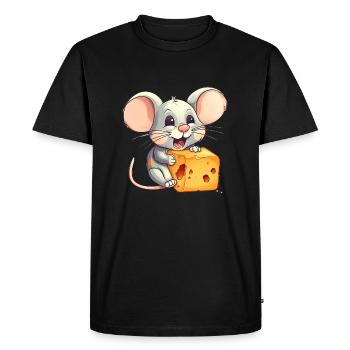 Mighty Mice Adventures of a Cartoon Rodent 2 - Men's Premium Organic T-Shirt - black - Front - Nico (187cm)