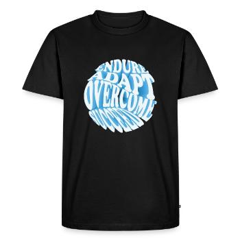 Préparez-vous pour le succès : vous donner les moyens de surmonter - T-shirt Premium bio Homme - noir - Devant - Nico (187cm)