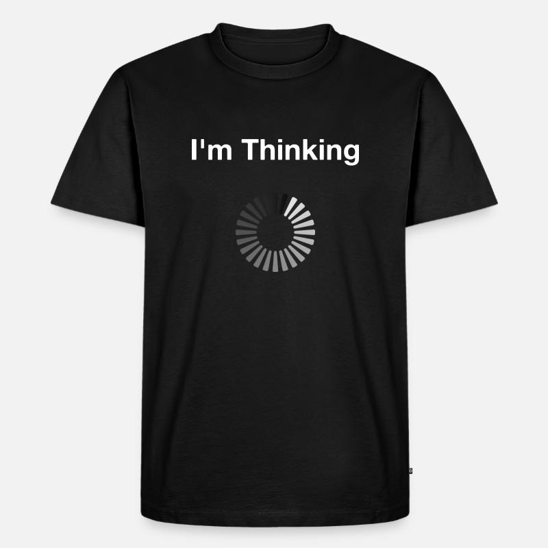 Programmierer Softwareentwickler Coder Sprüche - Männer Premium Bio T-Shirt - Schwarz