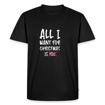 Arrêtez cette chanson Sarcastic Person Gesche - T-shirt Premium bio Homme - noir - Devant - Nico (187cm)