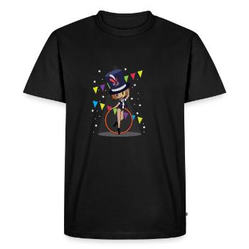 A Magician Wizard Gift - Men's Premium Organic T-Shirt - black - Front - Nico (187cm)