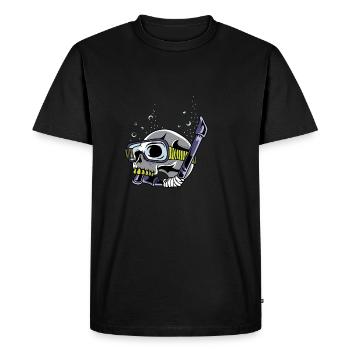 Skull Diving Cave Diver Poison - T-shirt Premium bio Homme - noir - Devant - Nico (187cm)