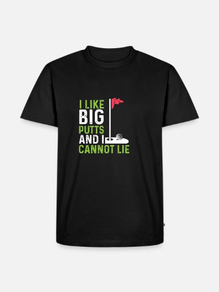 How big putts hobbyist poison - Men's Premium Organic T-Shirt - black