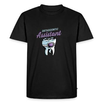 Orthodontic Assistant Dental Assistant Gi - Men's Premium Organic T-Shirt - black - Front - Nico (187cm)