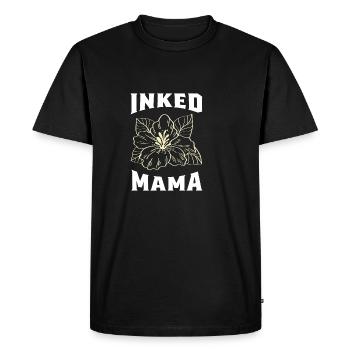 Encre Mama Encre Mama Poison - T-shirt Premium bio Homme - noir - Devant - Nico (187cm)