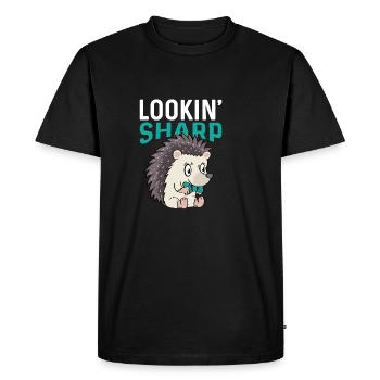 Regardez net du poison de l’icône de la mode - T-shirt Premium bio Homme - noir - Devant - Nico (187cm)