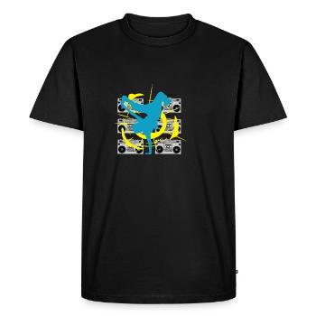 Breakdancer Hip-Hop Artist Cadeau - T-shirt Premium bio Homme - noir - Devant - Nico (187cm)