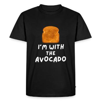Funny Halloween Design - Men's Premium Organic T-Shirt - black - Front - Nico (187cm)