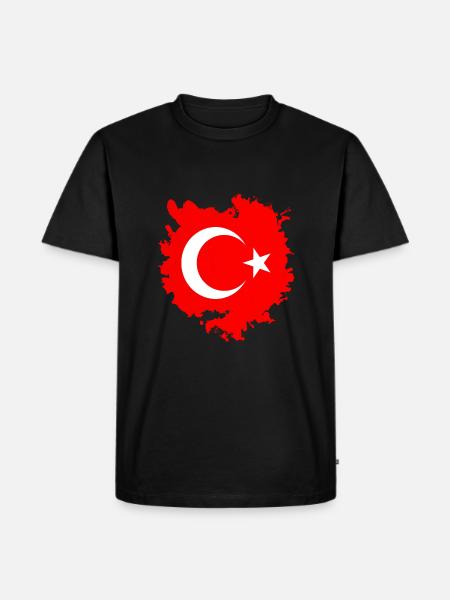 Türkiye Turkey - Men's Premium Organic T-Shirt - black
