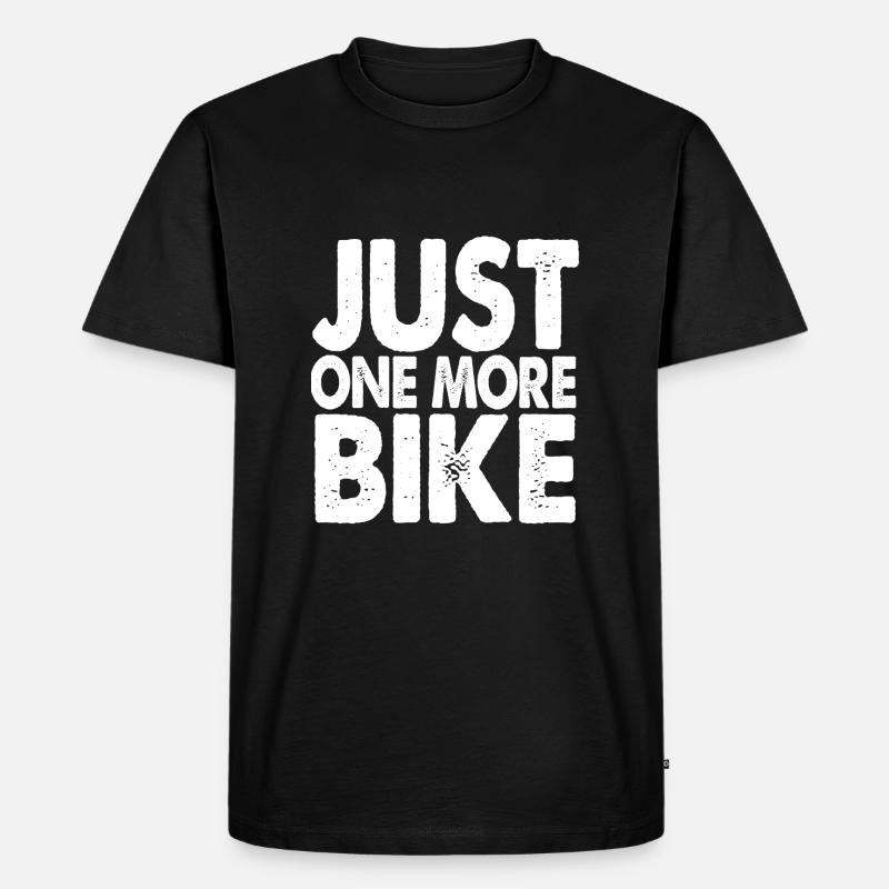 Fahrräder - Männer Premium Bio T-Shirt - Schwarz