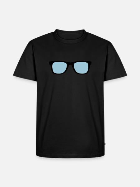 sunglasses 14 0 - Men's Premium Organic T-Shirt - black
