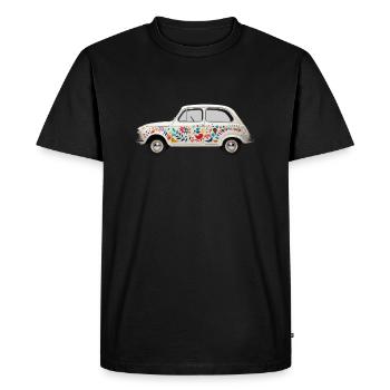 Classic Car - Men's Premium Organic T-Shirt - black - Front - Nico (187cm)