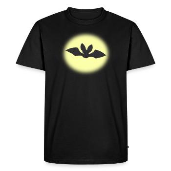 begged - Men's Premium Organic T-Shirt - black - Front - Nico (187cm)