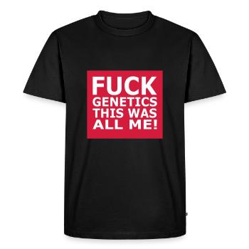 Fuck Genetics 2 Farbig - T-shirt Premium bio Homme - noir - Devant - Nico (187cm)