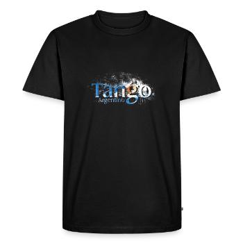 tango - Men's Premium Organic T-Shirt - black - Front - Nico (187cm)