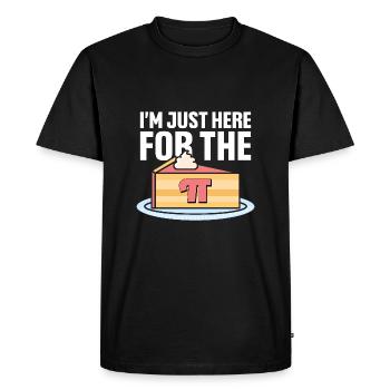 Pi-Day Pi Happy Pi Day Mathématicien Math Nerd - T-shirt Premium bio Homme - noir - Devant - Nico (187cm)