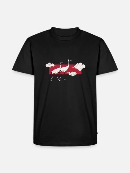 Art of Japan - Japanese Art - Men's Premium Organic T-Shirt - black