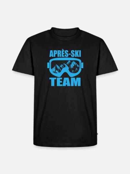 Apres-ski - Men's Premium Organic T-Shirt - black