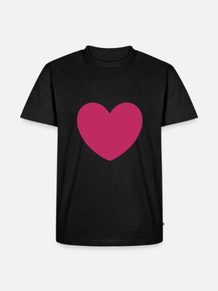 Saint-Valentin, Saint-Valentin, Saint-Valentin - T-shirt Premium bio Homme - noir