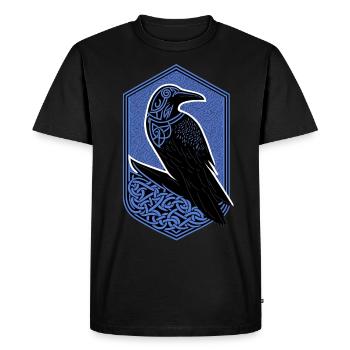 Odin's Raven - Men's Premium Organic T-Shirt - black - Front - Nico (187cm)