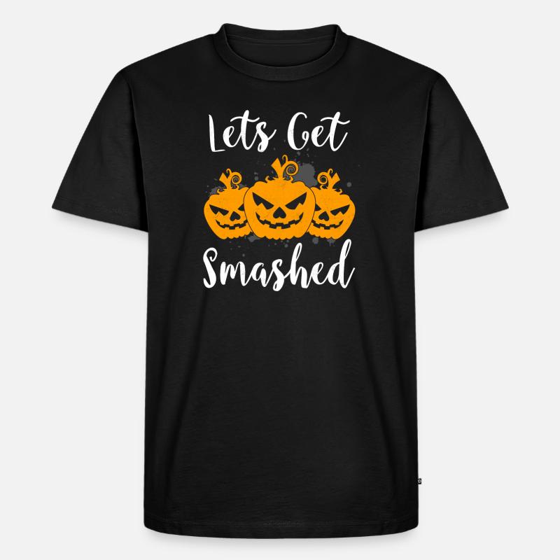 Lets get smashed - Men's Premium Organic T-Shirt - black