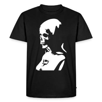 Nonne d’horreur non conventionnelle et audacieuse, occulte et - T-shirt Premium bio Homme - noir - Devant - Nico (187cm)