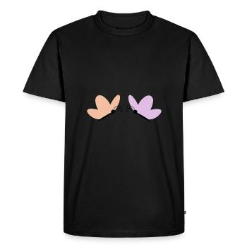 Mother's Day Gift Mother's Day Gift Idea - Men's Premium Organic T-Shirt - black - Front - Nico (187cm)