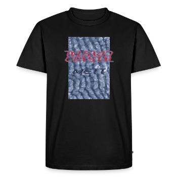 Crystal Mett - T-shirt Premium bio Homme - noir - Devant - Nico (187cm)