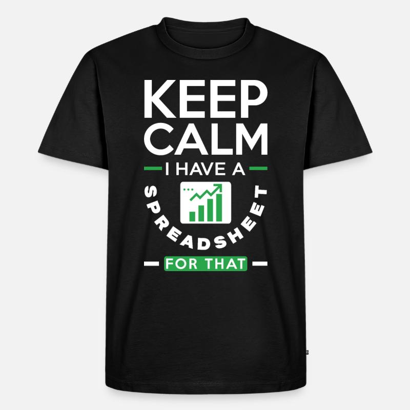 Data Engineering Datenanalyse Business - Männer Premium Bio T-Shirt - Schwarz